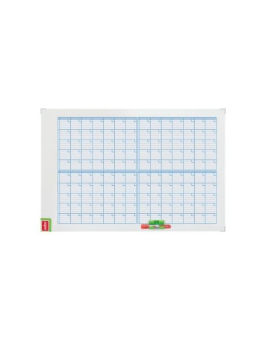 PLANNING MAGNETICO NOBO MENSUAL ROTULABLE MARCO MET.90X60 CM 3048101