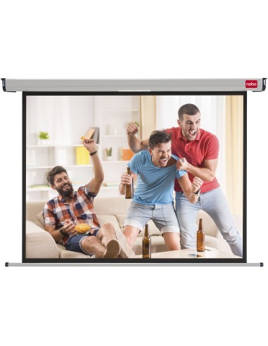PANTALLA NOBO MURAL PARA PROYECCION BLANCO MATE 1500X1138 MM