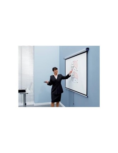 PANTALLA NOBO MURAL PARA PROYECCION BLANCO MATE 2000X1513 MM