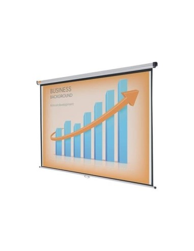 PANTALLA NOBO MURAL PARA PROYECCION BLANCO MATE 2000X1513 MM