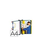 PORTACATALOGO PARED METALICO TARIFOLD 10 FUNDAS DIN-A4 COL.SURT. 2