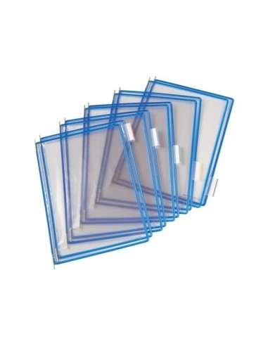 FUNDA TARIFOLD PVC PIVORES A4 AMARILLO PACK 10 UNIDADES