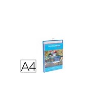 FUNDA COLGAR  A4 ANILLA METALICA FORMATO VERTICAL PACK 5 5 U.COL.AZ. 2