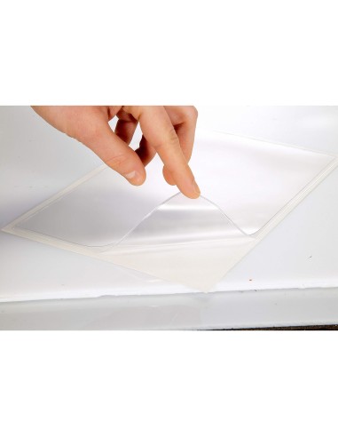 FUNDA  ADH.PERMANENTE RIGIDA ANTI REFLEJO A4 PACK 5 U.