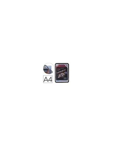 MARCO PORTA ANUNC. MAGNETO A4 4 BANDAS MAGNET.NG.PACK 2 U.195037