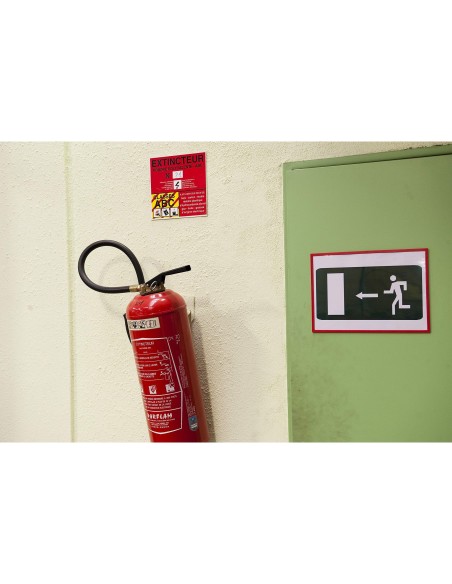 FUNDA PARA COLGAR TARIFOLD DIN A4 ADHESIVA ROJO 194883