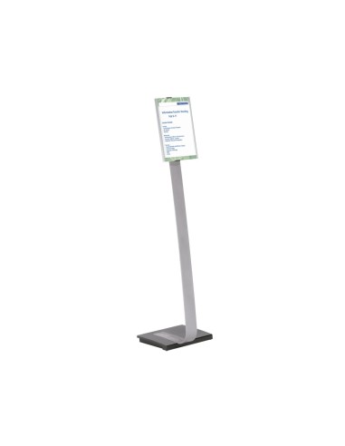 EXPOSITOR DURABLE AJUSTABLE C/PANEL FRONTAL A4 USO VER/HOR 4812-23