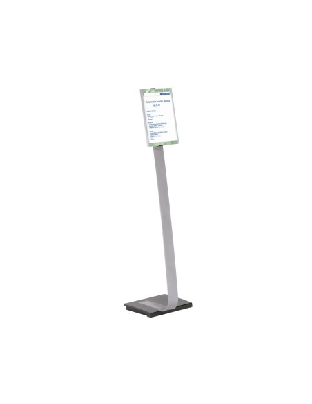 EXPOSITOR DURABLE AJUSTABLE C/PANEL FRONTAL A4 USO VER/HOR 4812-23