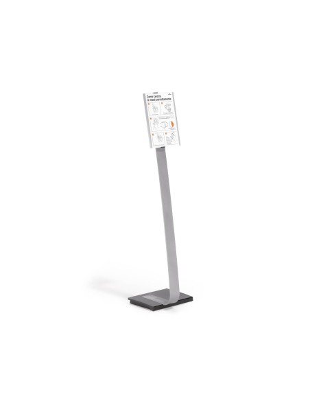 EXPOSITOR DURABLE AJUSTABLE C/PANEL FRONTAL A4 USO VER/HOR 4812-23