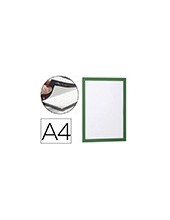MARCO MAGNETICO A4 DORSO ADH. REMOVIBLE VE.PACK 2 UDS.4872-05 2