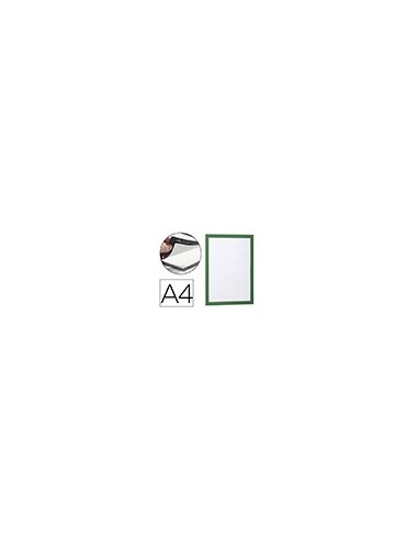 MARCO MAGNETICO A4 DORSO ADH. REMOVIBLE VE.PACK 2 UDS.4872-05