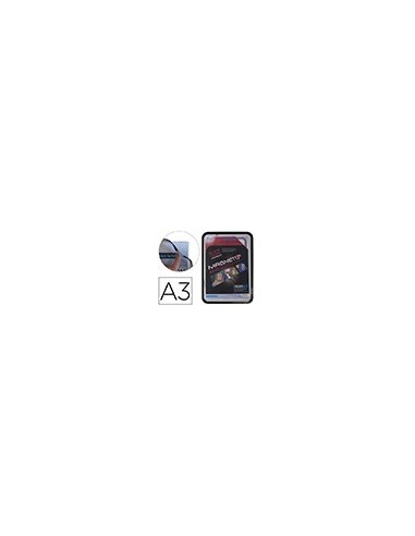 MARCO PORTA ANUNC TARIFOLD A3 4 BANDAS MAGNETICAS NG.PACK 2U. 195067