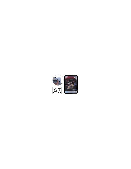 MARCO PORTA ANUNC TARIFOLD A3 4 BANDAS MAGNETICAS NG.PACK 2U. 195067
