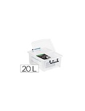 CONTENEDOR PLASTICO CEP 20 L 190X460X170 MM TPTE.TAPA HERMETICA 2