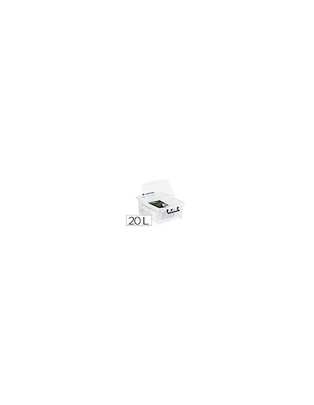 CONTENEDOR PLASTICO CEP 20 L 190X460X170 MM TPTE.TAPA HERMETICA