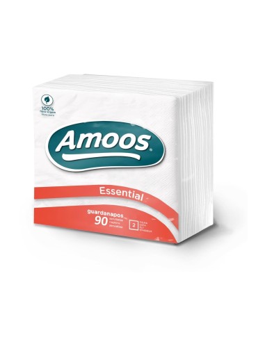 SERVILLETA CELULOSA AMOOS 33X33 CM 2 CAPAS PAQUETE 100 UDS.T622004