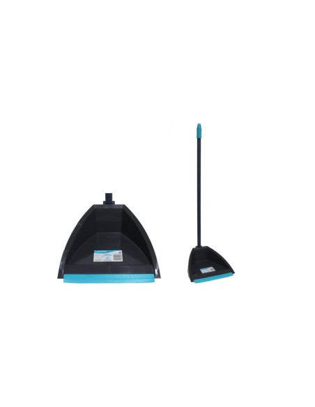 RECOGEDOR CON PERFIL DE GOMA 23 CM CON PALO