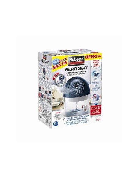 DESHUMIFICADOR RUBSON AERO 360 + REFILL GRATIS 189x118x241 MM