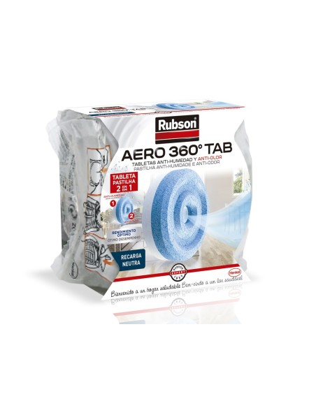 DESHUMIFICADOR RUBSON AERO 360 RECAMBIO PASTILLA