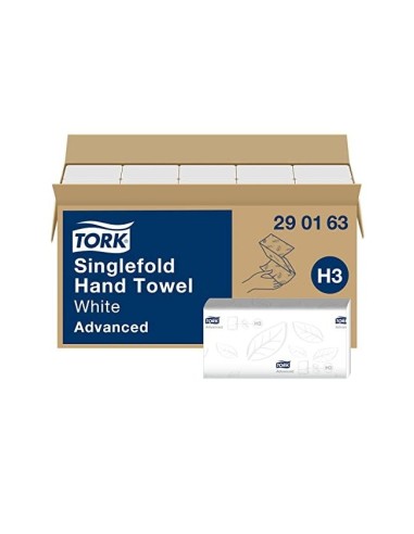 TOALLA PAPEL ENGARZADA 2 CAPAS 13X11,5 CM 250UD.PARA DISPENSADOR H3