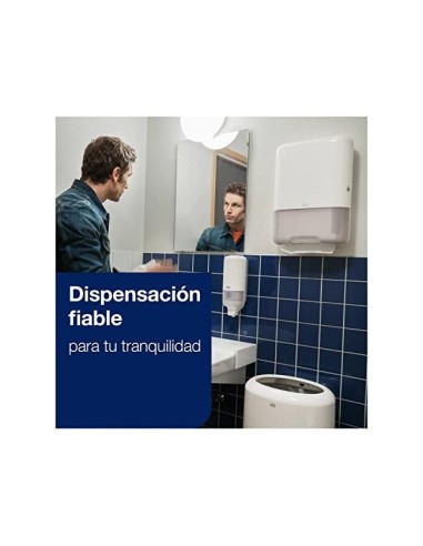 TOALLA PAPEL ENGARZADA 2 CAPAS 13X11,5 CM 250UD.PARA DISPENSADOR H3