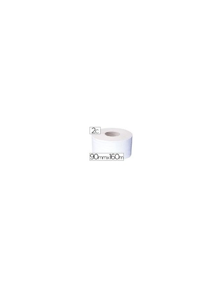 PAPEL HIGIENICO MINI JUMBO 2 CAPAS 160 MT PARA DISPENSADOR T2
