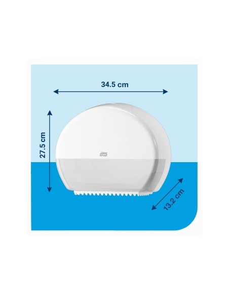 DISPENSADOR HIGIENICO TORK ELEVATION T2 DE PAPEL 34,5X27,5X13,2 CM
