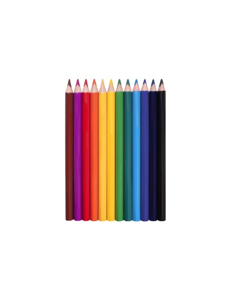 LAPICES COLORES JOVI MAXI TRIANGULARES ESTUCHE 12 SURT. 730/12
