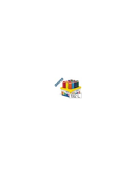LAPICES COLORES GIOTTO STILNOVO SCHOOL 192 UDS.12 X16 SURT.523400