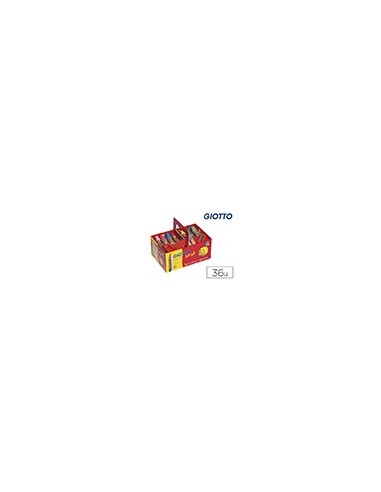 LAPICES COLORES GIOTTO BEBE SUPER SCHOOLPACK 36UD.+3 SACAPUNTAS