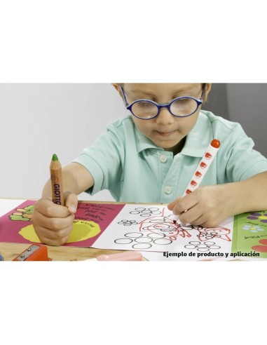 LAPICES COLORES GIOTTO BEBE SUPER SCHOOLPACK 36UD.+3 SACAPUNTAS