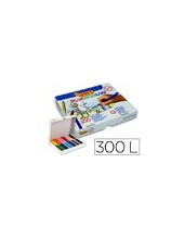 LAPICES CERA JOVI PLASTICOLOR CAJA 300UD.25 COLORES SURTIDOS 2