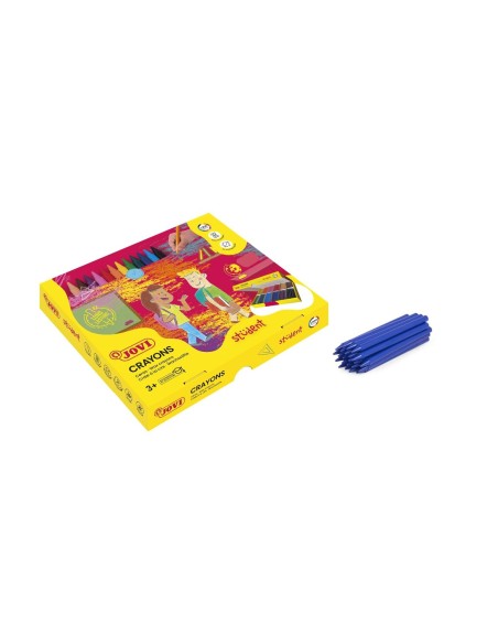 LAPICES CERA JOVI PLASTICOLOR CAJA 300UD.25 COLORES SURTIDOS