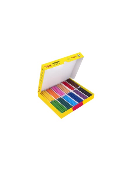LAPICES CERA JOVI PLASTICOLOR CAJA 300UD.25 COLORES SURTIDOS