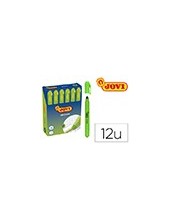 MARCADOR CERA GEL JOVI FLUORESCENTE VE. CAJA 12 UD. 2