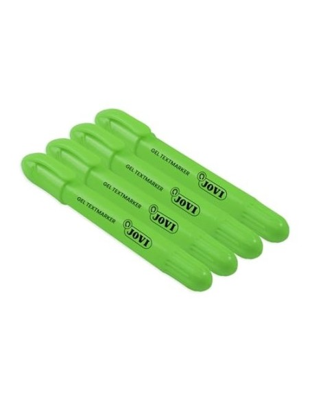 MARCADOR CERA GEL JOVI FLUORESCENTE VE. CAJA 12 UD.