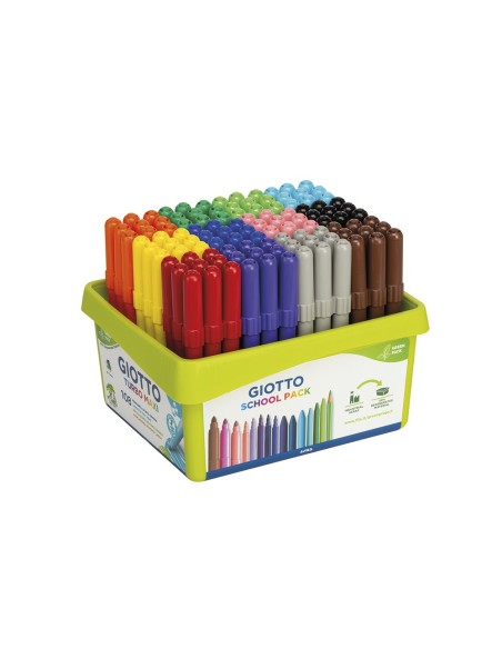 ROTULADOR GIOTTO TURBO MAXI SCHOOL PACK 108UDS.12X9 UDS.524000