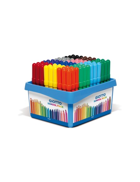ROTULADOR GIOTTO TURBO MAXI SCHOOL PACK 108UDS.12X9 UDS.524000