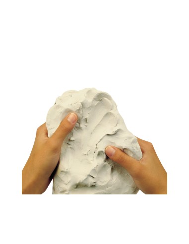 ARCILLA SIO-2 PLUS QUE ENDURECE AL AIRE BLANCO PAQUETE DE 1 KG
