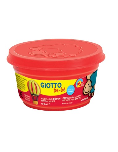 PASTA MODELAR GIOTTO BEBE PACK 3 COL.SURT. DERMATOLOGICAMENTE TESTADA