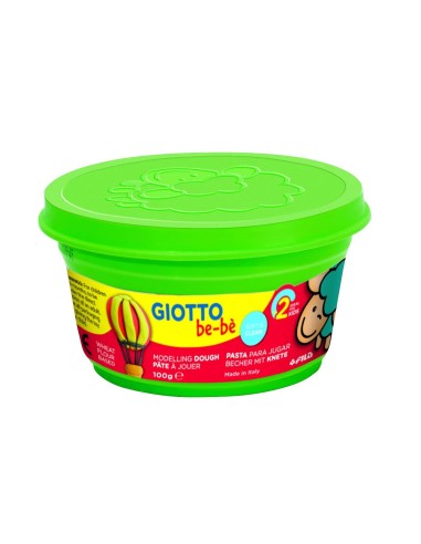 PASTA MODELAR GIOTTO BEBE PACK 3 COL.SURT. DERMATOLOGICAMENTE TESTADA