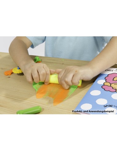 PASTA MODELAR GIOTTO BEBE PACK 3 COL.SURT. DERMATOLOGICAMENTE TESTADA