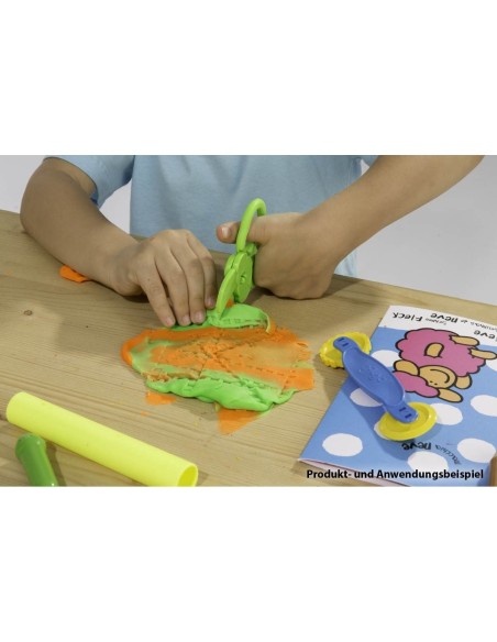 PASTA MODELAR GIOTTO BEBE PACK 3 COL.SURT. DERMATOLOGICAMENTE TESTADA