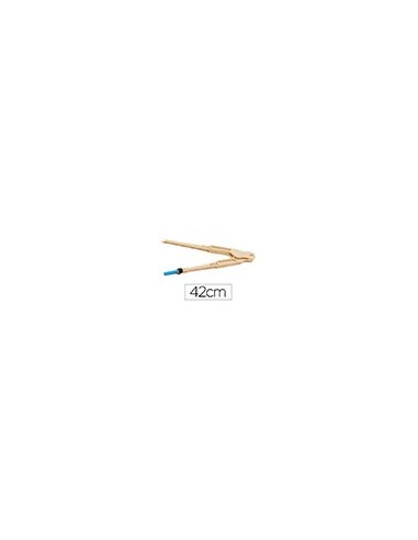 COMPAS PARA ENCERADO FAIBO DE PLASTICO IMITACION MADERA 42 CM