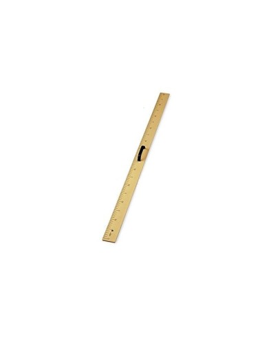 REGLA PARA ENCERADO FAIBO DE PLASTICO IMITACION MADERA 1MT