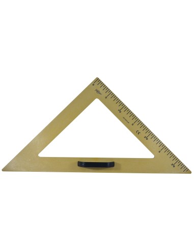 ESCUADRA PARA ENCERADO FAIBO PLASTICO IMITACION MADERA 50 CM