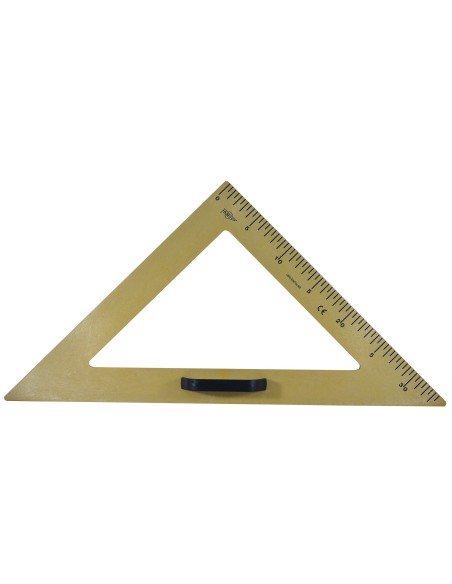 ESCUADRA PARA ENCERADO FAIBO PLASTICO IMITACION MADERA 50 CM