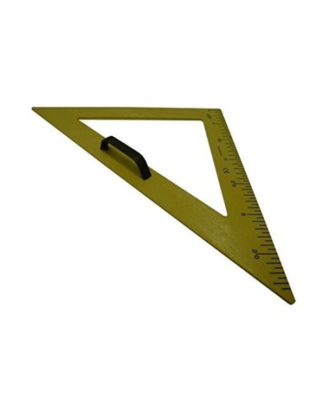 ESCUADRA PARA ENCERADO FAIBO PLASTICO IMITACION MADERA 50 CM