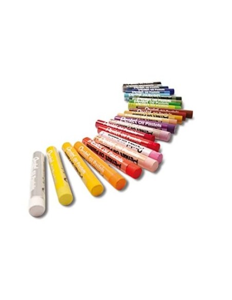 LAPICES PENTEL OIL PASTEL CAJA 25 SURT.