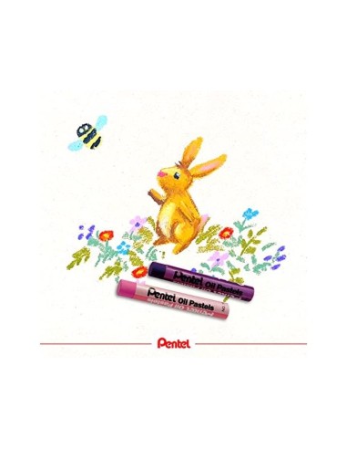 LAPICES PENTEL OIL PASTEL CAJA 25 SURT.